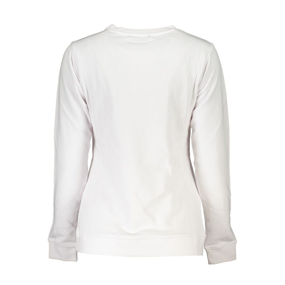 Cavalli Class White Cotton Women Sweater -   -  Cavalli Class.