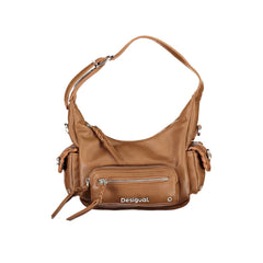 Desigual Brown Polyethylene Handbag -   -  Desigual.