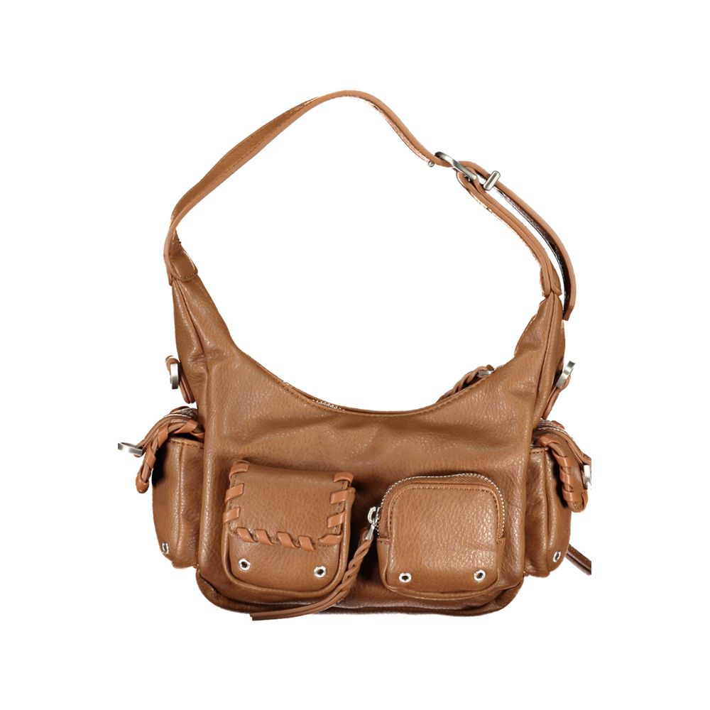 Desigual Brown Polyethylene Handbag -   -  Desigual.