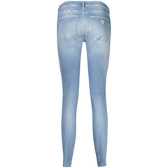 Guess Jeans Blue Cotton Women's Skinny Jean -   -  Guess Jeans.
