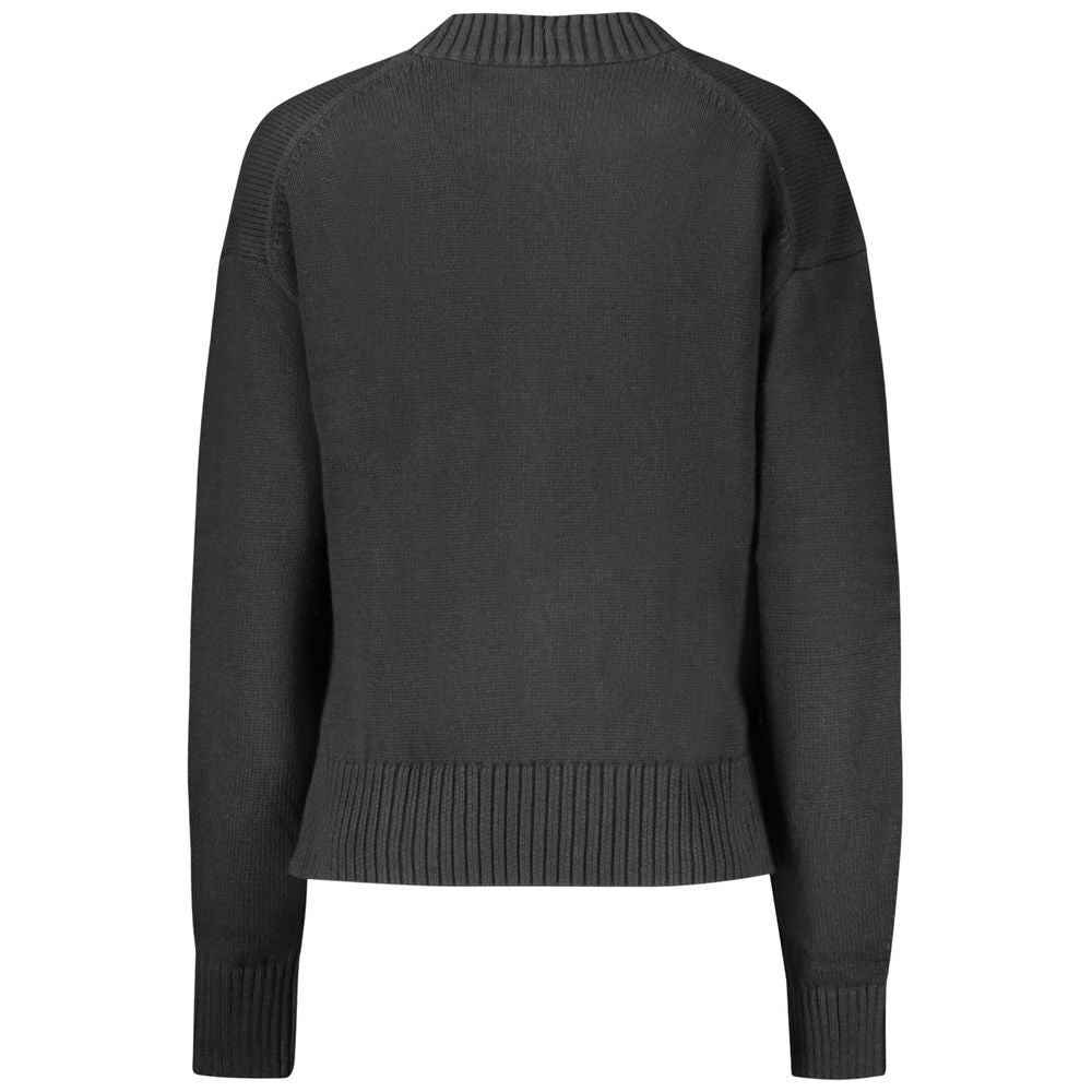 Calvin Klein Black Cotton Women Sweater -   -  Calvin Klein.
