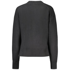Calvin Klein Black Cotton Women Sweater -   -  Calvin Klein.