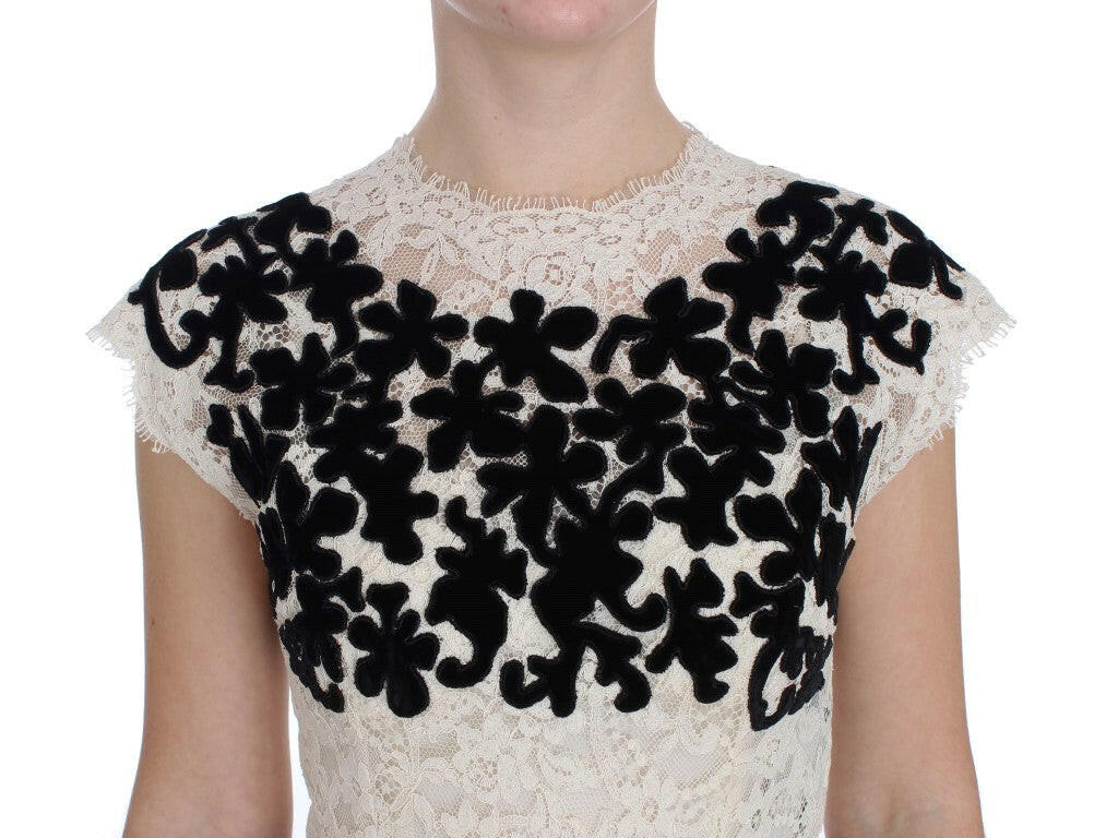 Dolce & Gabbana Floral Lace Ricamo Long Ball Maxi Dress -   -  Dolce & Gabbana.