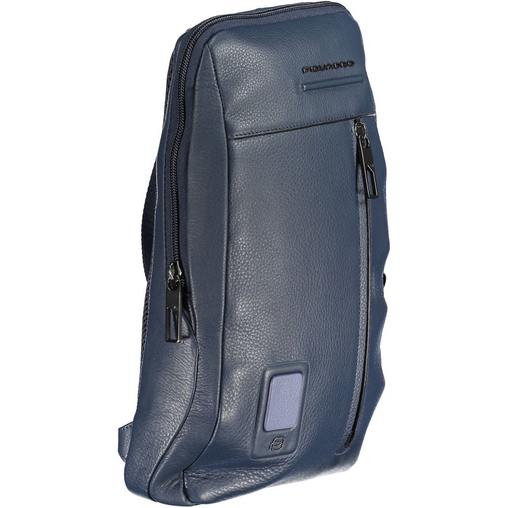 Piquadro Blue Leather Men Shoulder Bag -  Shoulder Bag for Men -  Piquadro.
