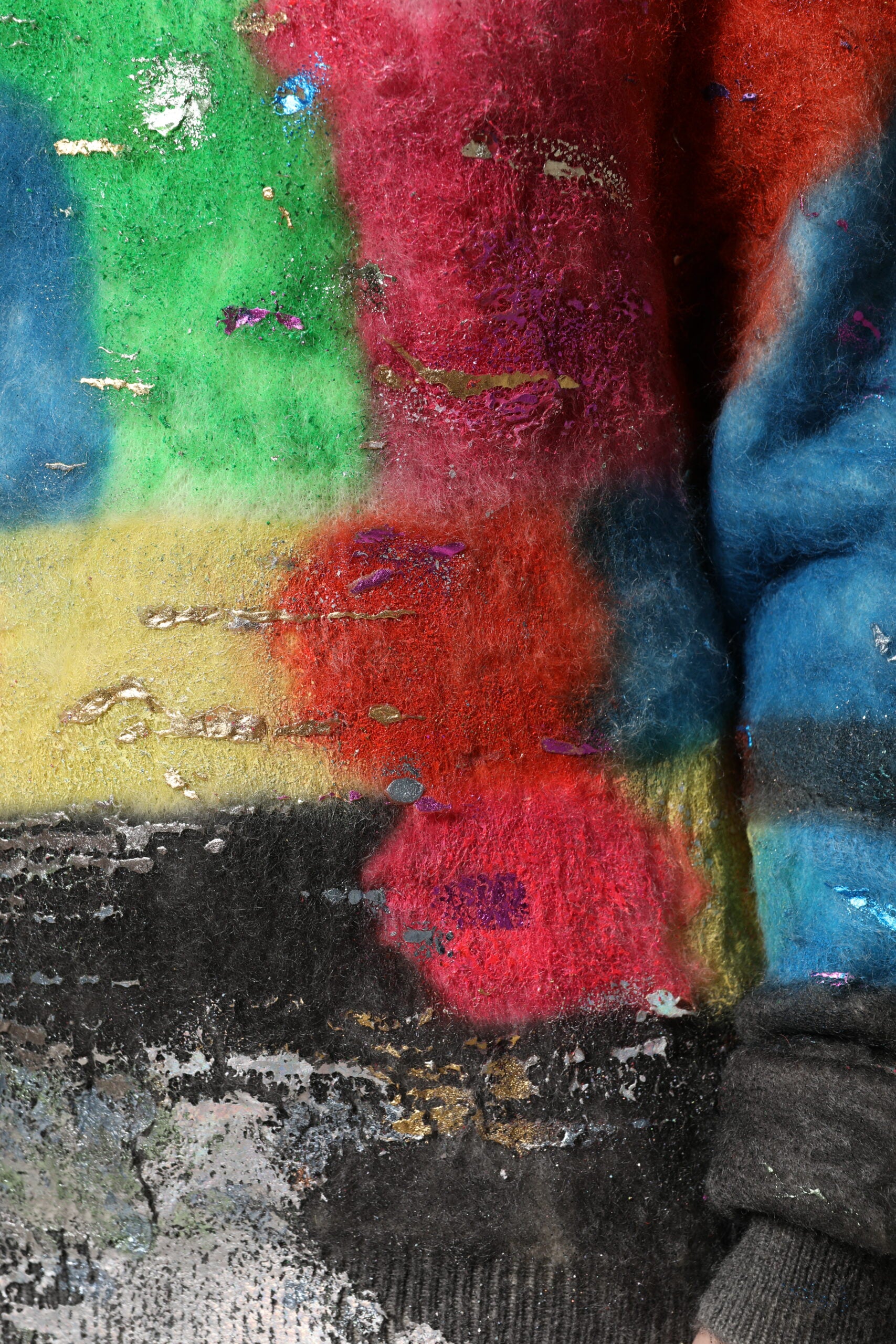Dolce & Gabbana Multicolor Mohair Turtleneck Pullover Sweater -   -  Dolce & Gabbana.