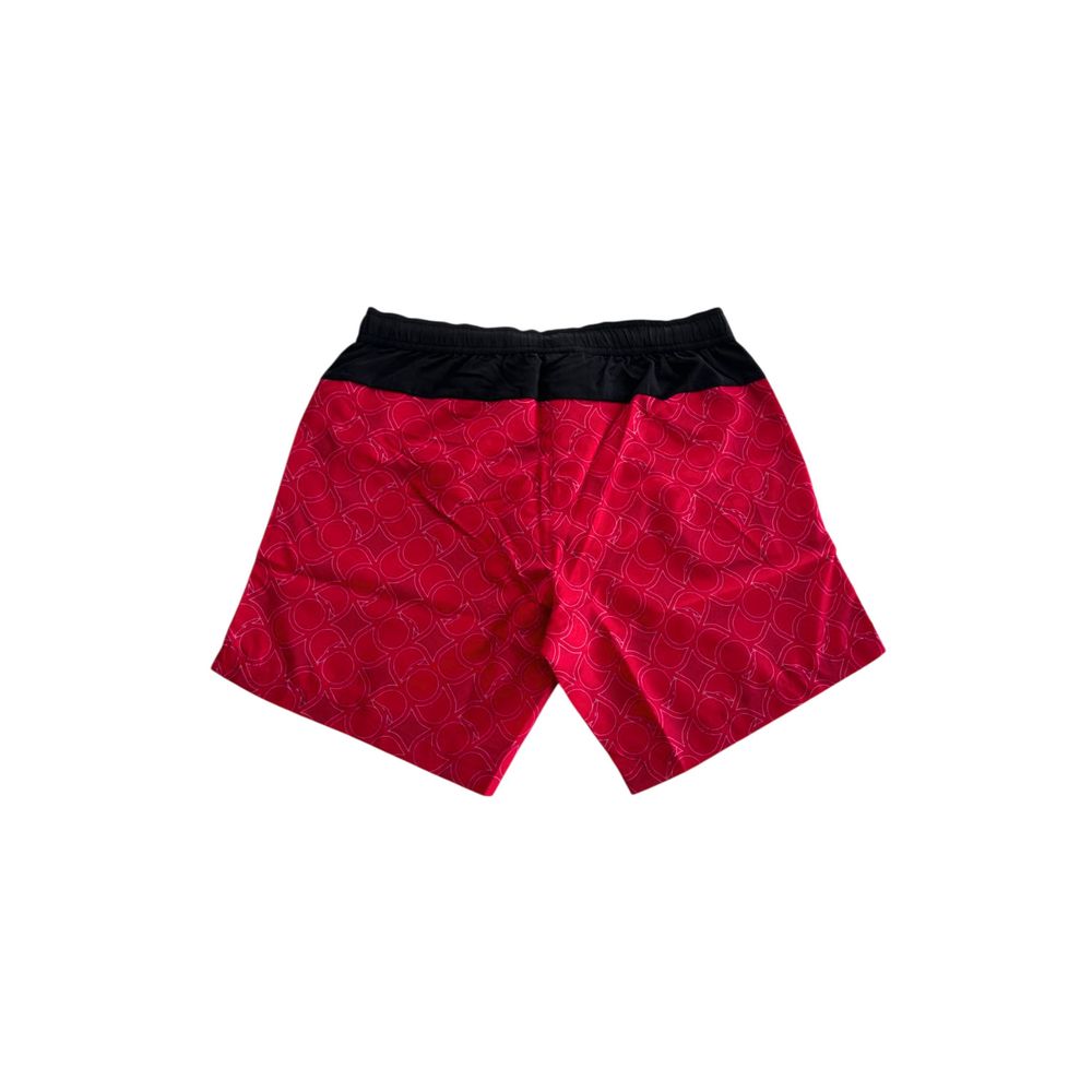 Trussardi Beachwear Red Polyester Men Swim Short -   -  Trussardi Beachwear.