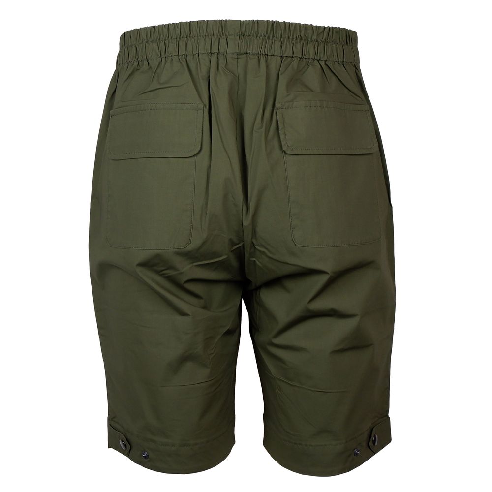 Alpha Studio Green Cotton Short -   -  Alpha Studio.