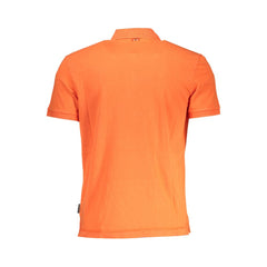 Napapijri Red Cotton Men Polo Shirt -   -  Napapijri.