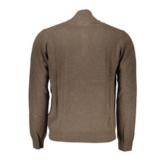 Harmont & Blaine Half-Zip Contrast Detail Sweater -   -  Harmont & Blaine.