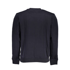 Napapijri Blue Cotton Men Sweater -   -  Napapijri.