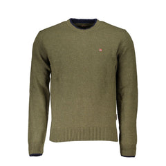 Napapijri Green Fabric Men Sweater -   -  Napapijri.