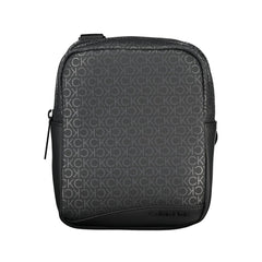 Calvin Klein Sleek Black Shoulder Bag with Contrasting Accents -  Shoulder Bag for Men -  Calvin Klein.