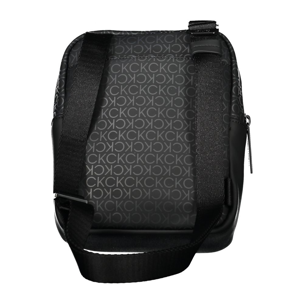Calvin Klein Sleek Black Shoulder Bag with Contrasting Accents -  Shoulder Bag for Men -  Calvin Klein.