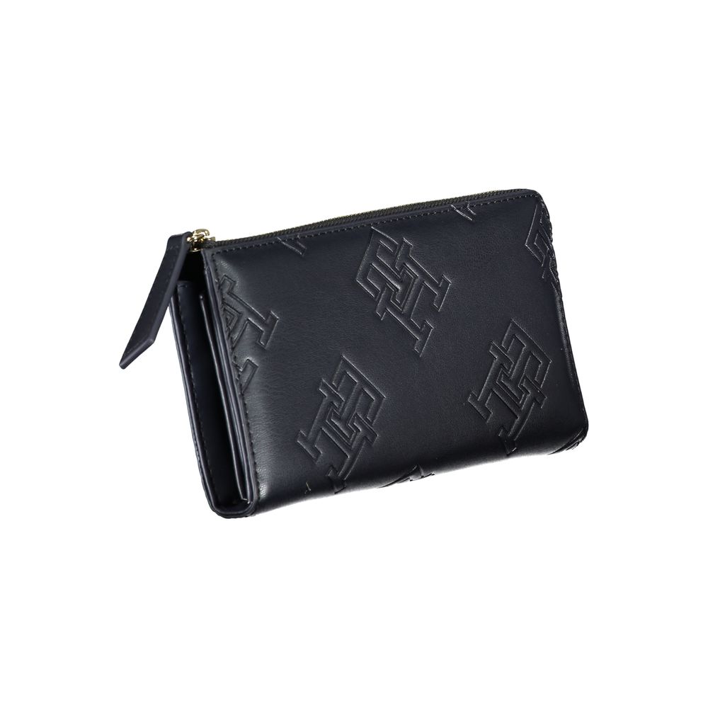 Tommy Hilfiger Elegant Blue Zip-Around Wallet -   -  Tommy Hilfiger.