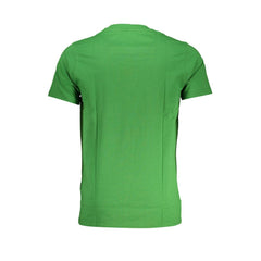 Cavalli Class Green Cotton T-Shirt -   -  Cavalli Class.