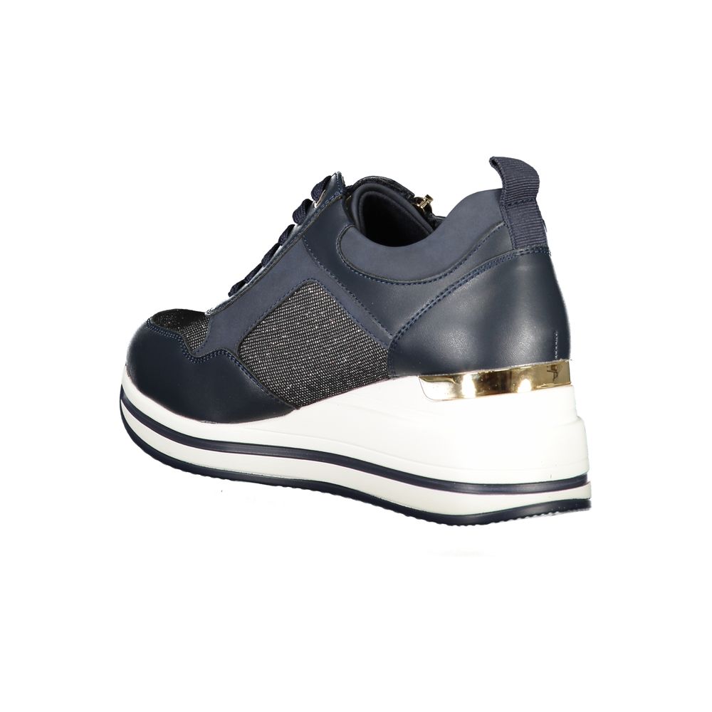 Laura Biagiotti Blue Polyester Women Sneaker -   -  Laura Biagiotti.