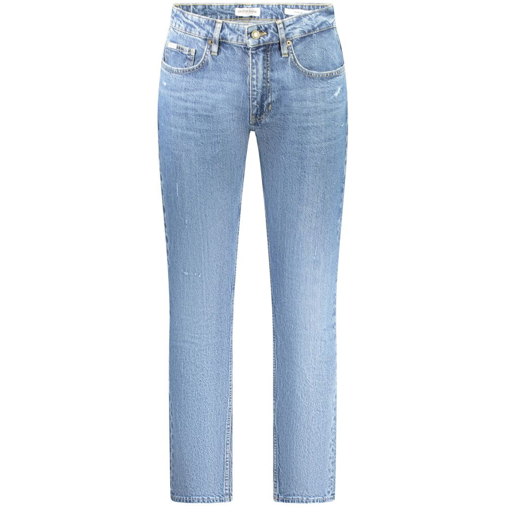 Guess Jeans Blue Cotton Men Jeans -   -  Guess Jeans.