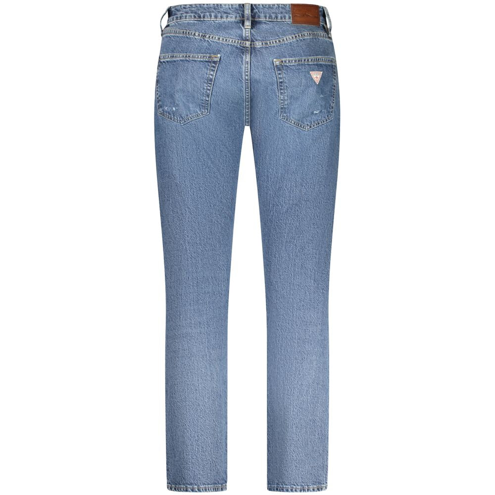 Guess Jeans Blue Cotton Men Jeans -   -  Guess Jeans.