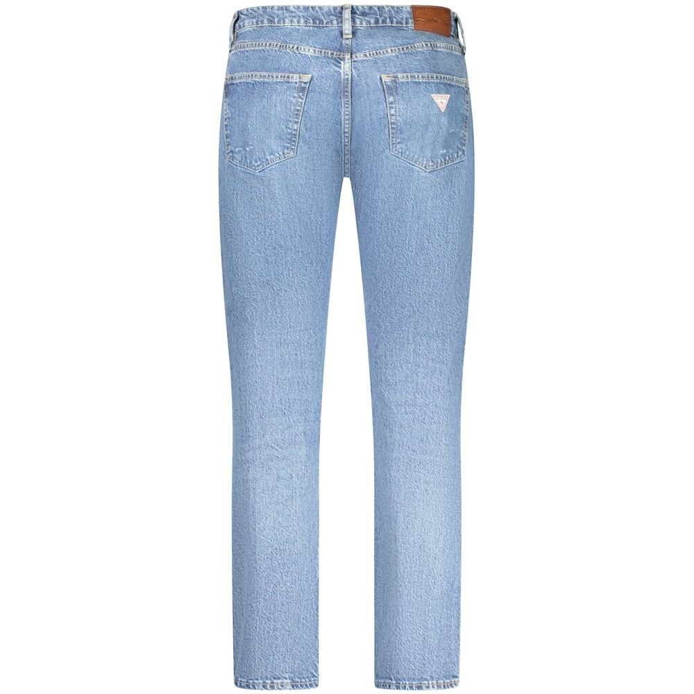 Guess Jeans Blue Cotton Men Jeans -   -  Guess Jeans.