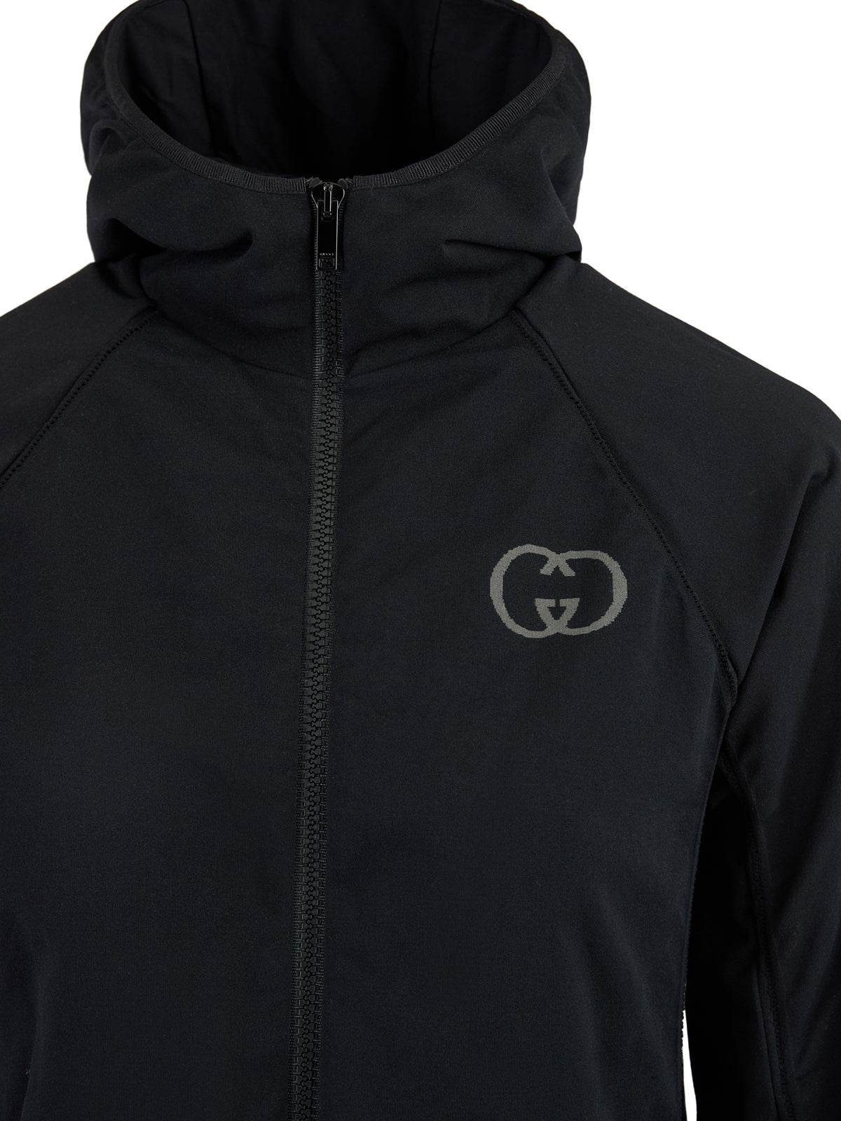 Gucci Black Polyamide Hoodie Sweatshirt -   -  Gucci.