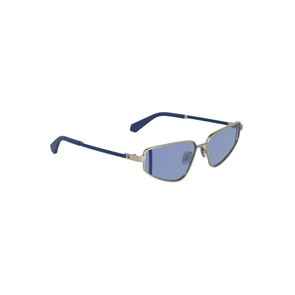 Calvin Klein Gray Metal Women Sunglass -   -  Calvin Klein.