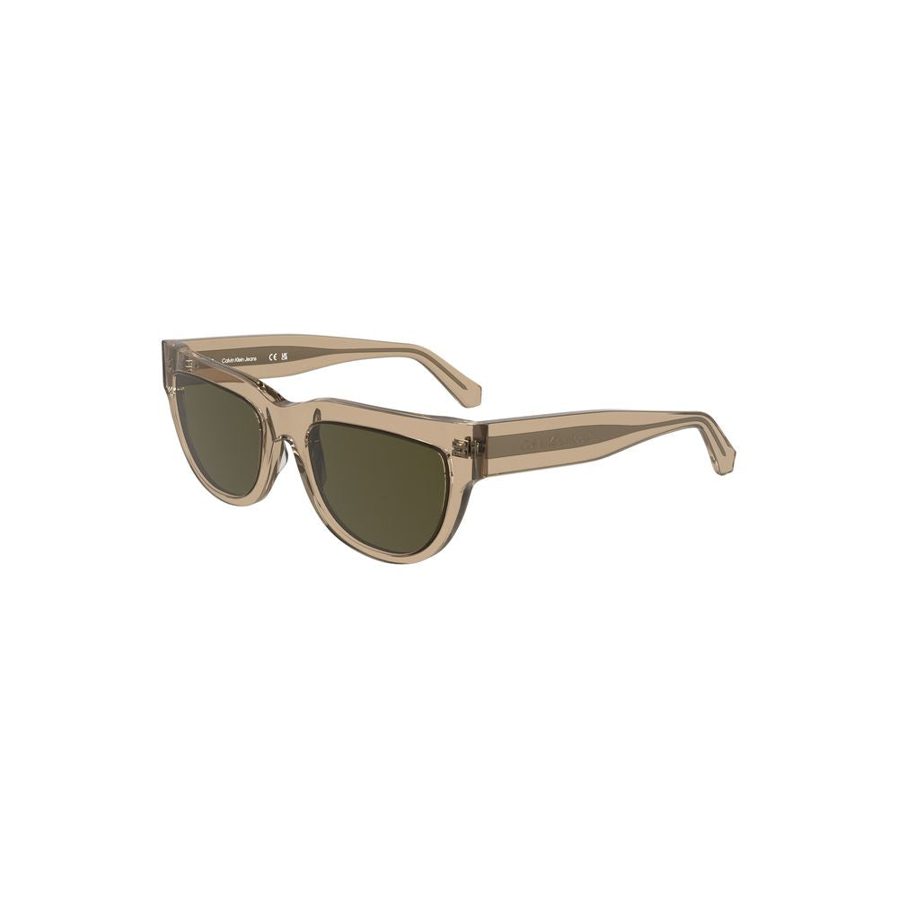 Calvin Klein Brown Acetate Women Sunglasses -   -  Calvin Klein.