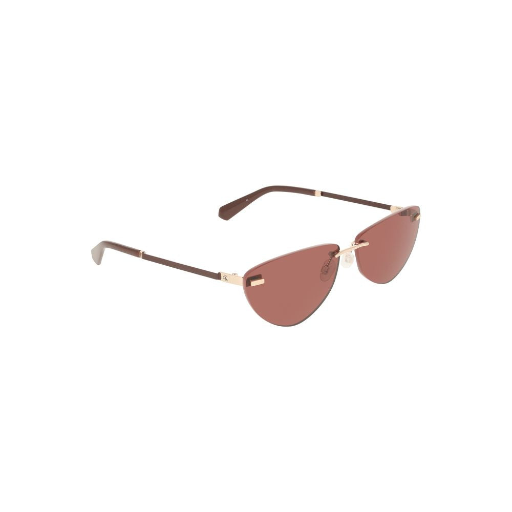 Calvin Klein Pink Metal Women Sunglass -   -  Calvin Klein.