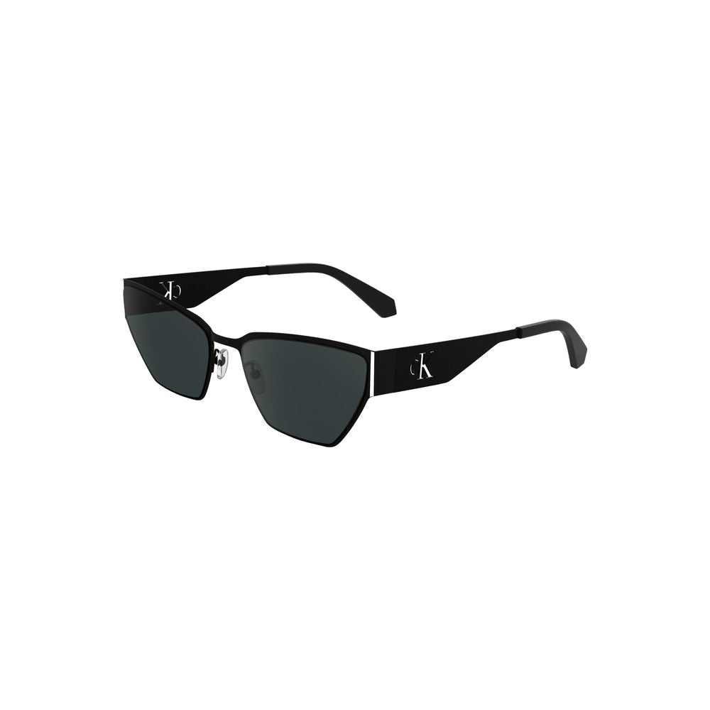 Calvin Klein Black Metal Women Sunglasses -   -  Calvin Klein.