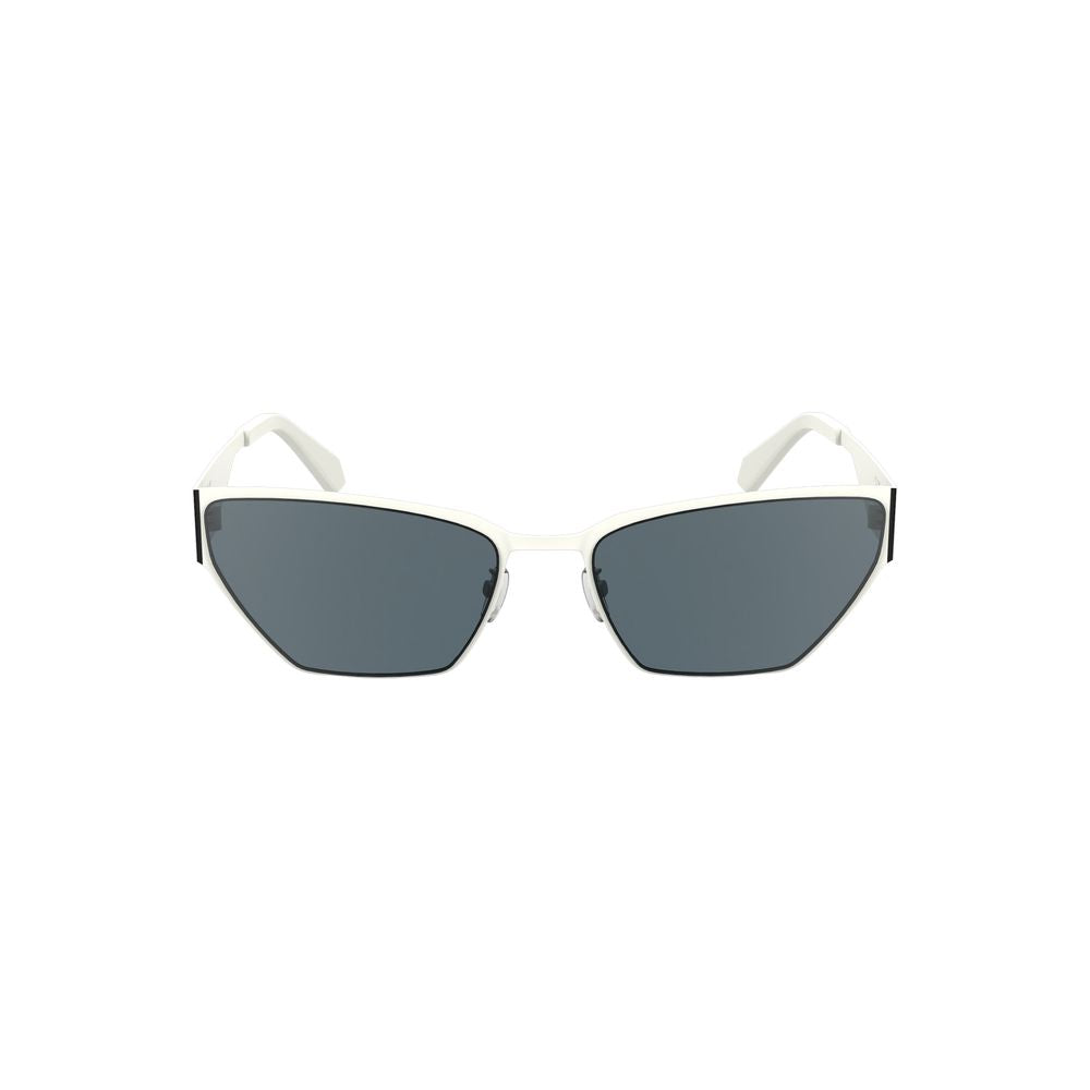 Calvin Klein White Metal Women Sunglass -   -  Calvin Klein.