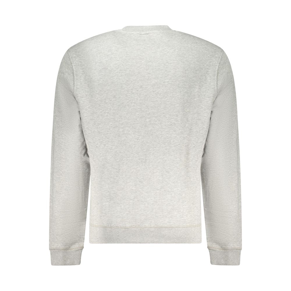 Napapijri Gray Cotton Sweater -   -  Napapijri.