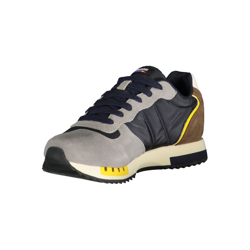 Blauer Gray Polyester Sneaker -   -  Blauer.