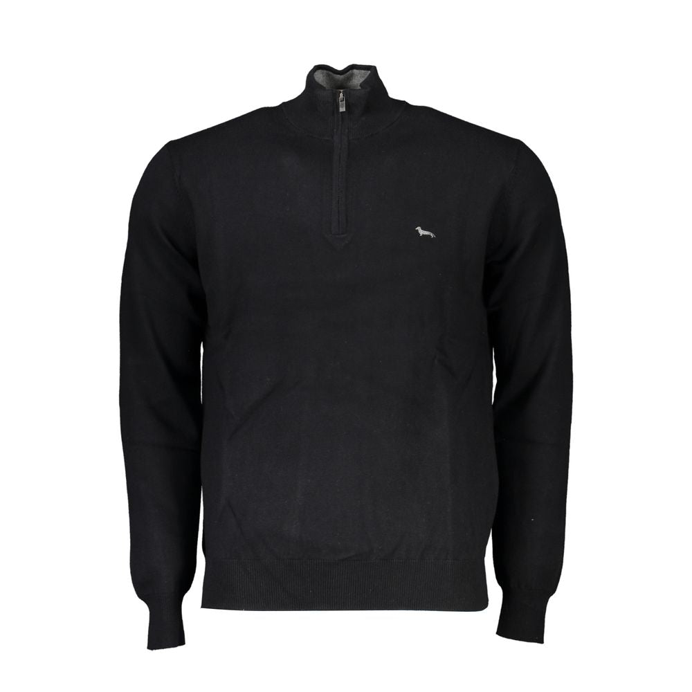 Harmont & Blaine Elegant Half-Zip Sweater with Embroidered Detail -   -  Harmont & Blaine.