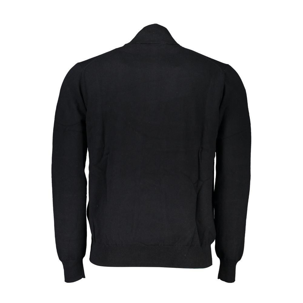 Harmont & Blaine Elegant Half-Zip Sweater with Embroidered Detail -   -  Harmont & Blaine.