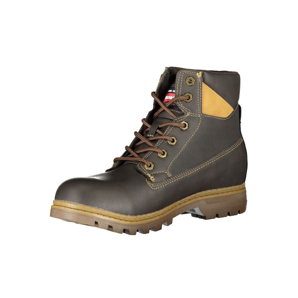 Carrera Brown Polyester Men Boot -   -  Carrera.