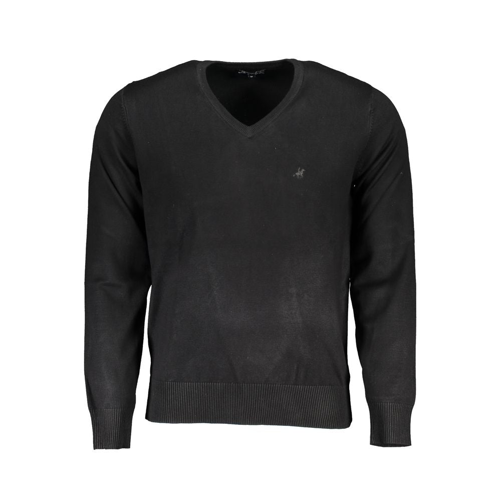 U.S. Grand Polo Black Nylon Sweater -   -  U.S. Grand Polo.
