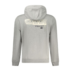 Napapijri Gray Cotton Sweater -   -  Napapijri.