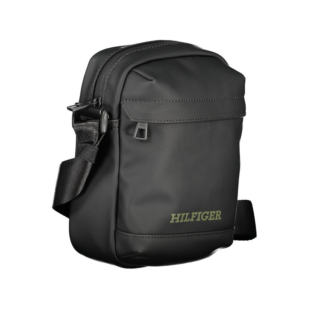 Tommy Hilfiger Black Polyethylene Shoulder Bag -  Shoulder Bag for Men -  Tommy Hilfiger.