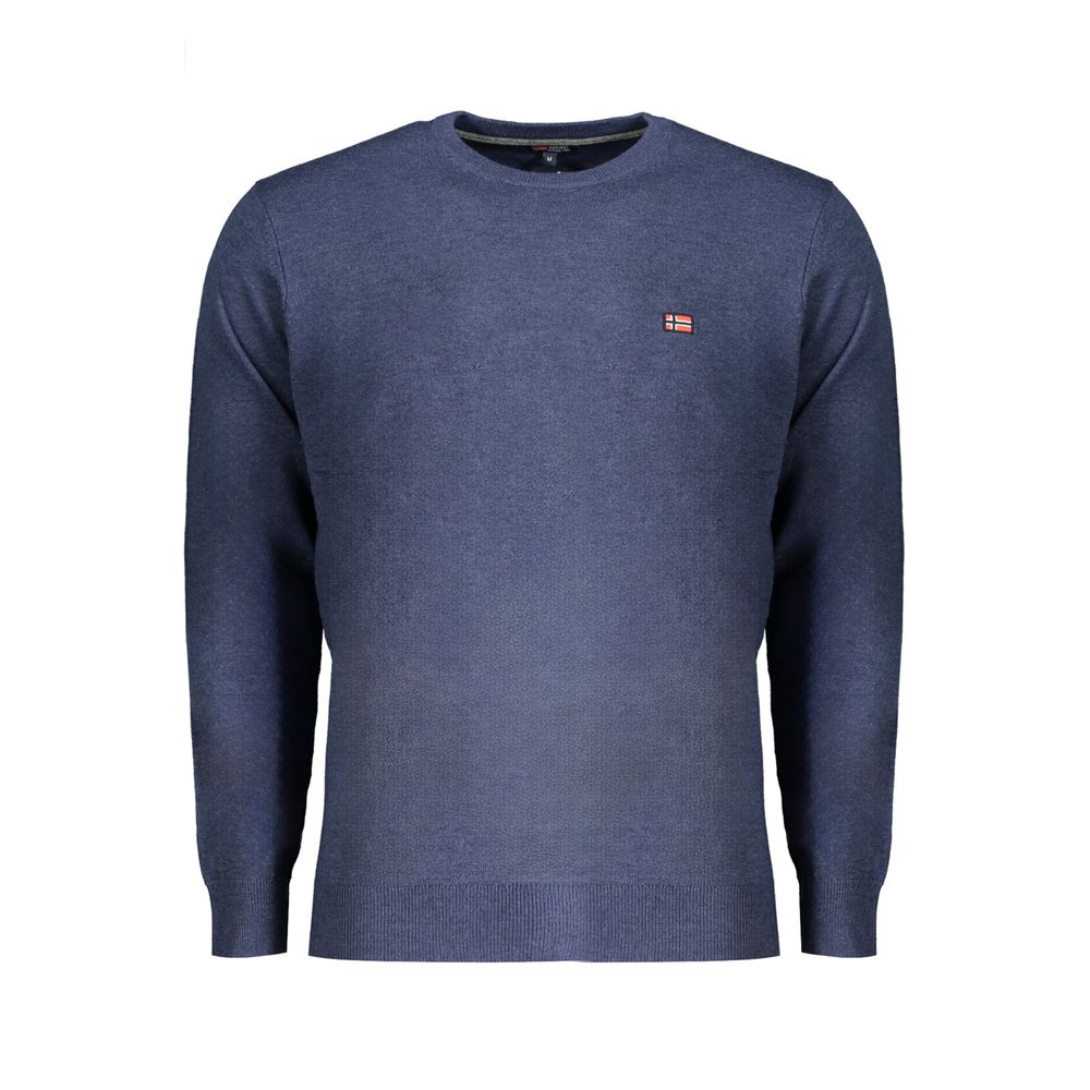 Norway 1963 Blue Wool Men Sweater -   -  Norway 1963.