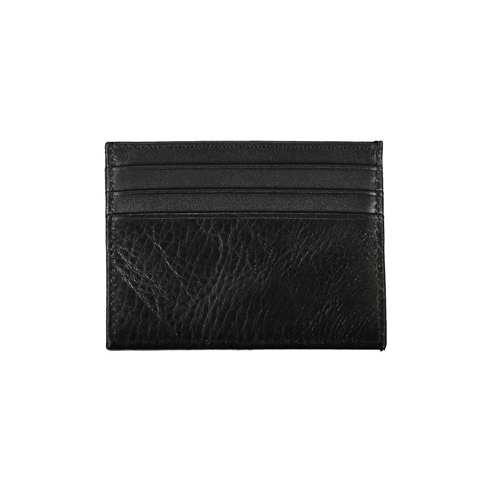 Tommy Hilfiger Black Leather Men Wallet -  Leather Wallet for Men -  Tommy Hilfiger.