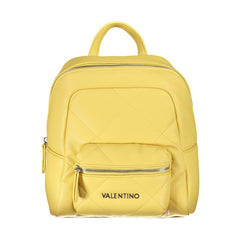 Mario Valentino Yellow Polyethylene Backpack -  Luxury Backpacks for Women -  Mario Valentino.