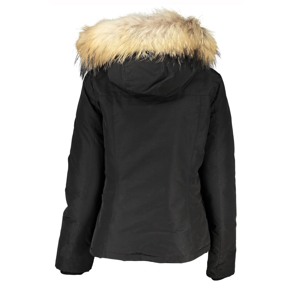 Woolrich Black Cotton Jackets & Coat -   -  Woolrich.