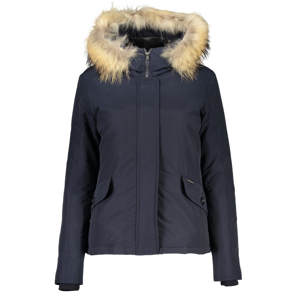 Woolrich Blue Cotton Jackets & Coat -   -  Woolrich.