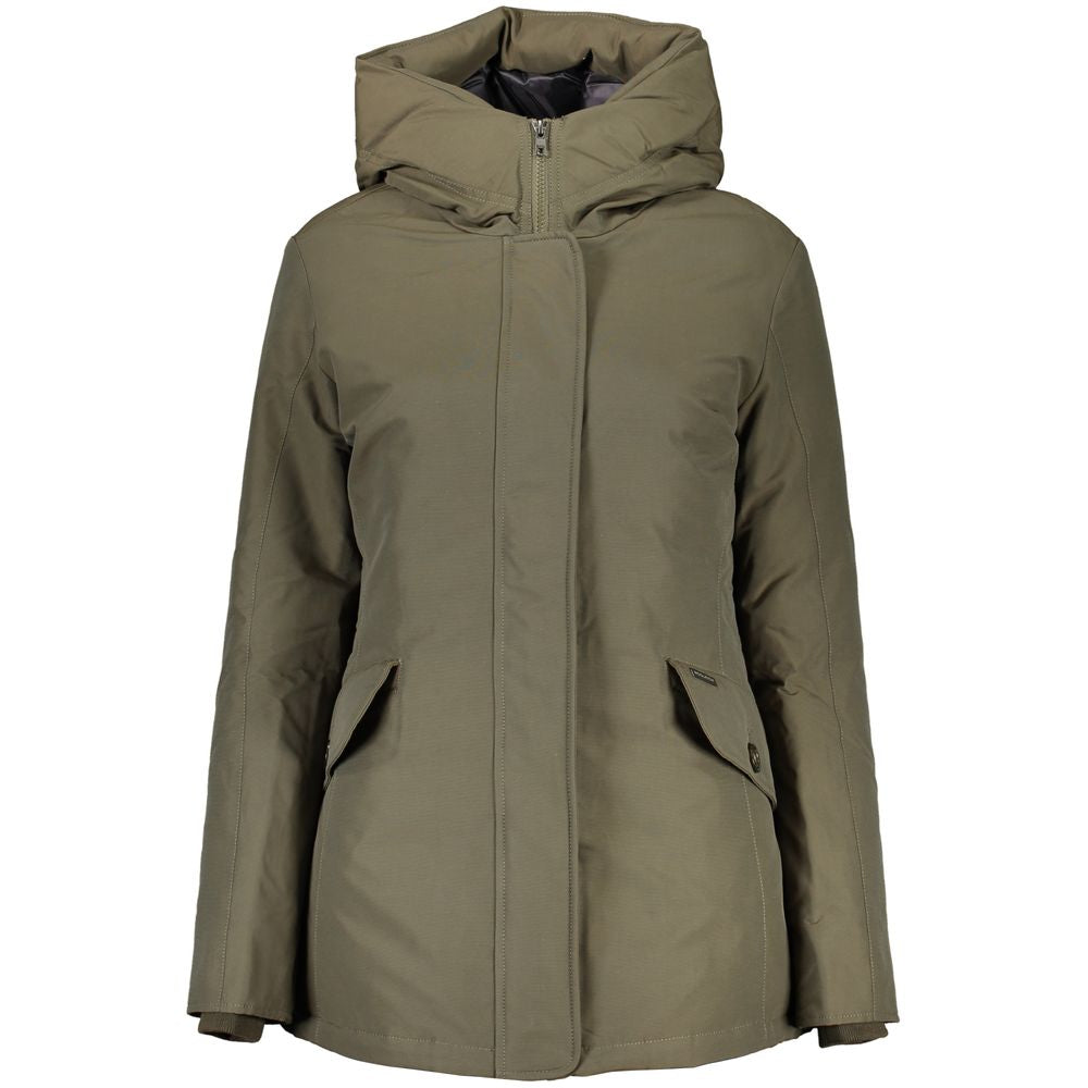 Woolrich Green Cotton Jackets & Coat -   -  Woolrich.