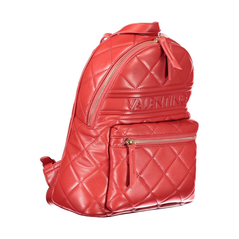 Mario Valentino Red Polyethylene Women Backpack -   -  Mario Valentino.