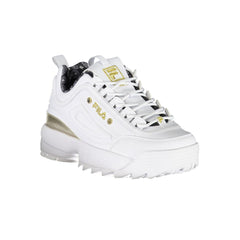 Fila Exquisite White Lace-Up Sneakers -   -  Fila.