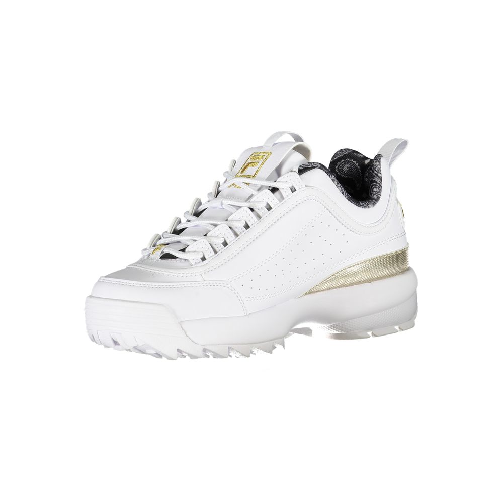 Fila Exquisite White Lace-Up Sneakers -   -  Fila.