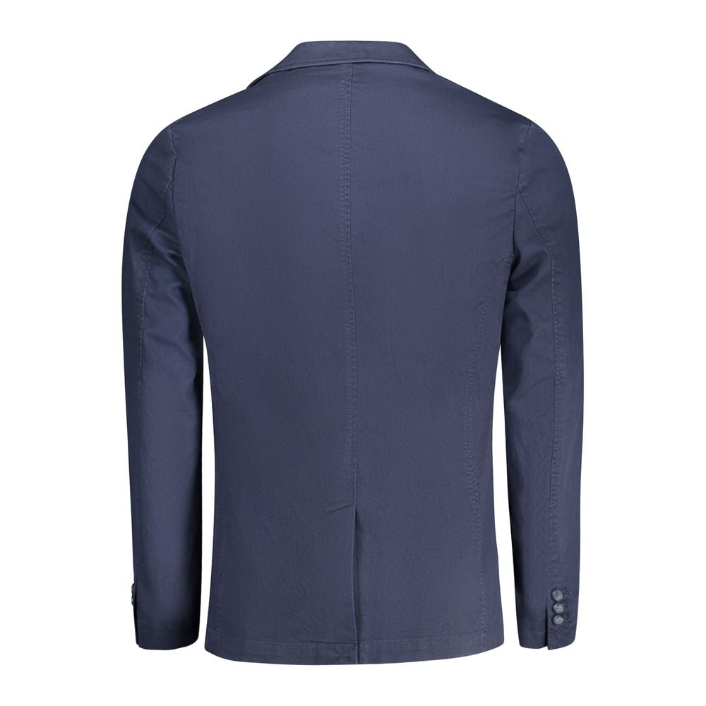 Guess Jeans Blue Cotton Mens Jacket -   -  Guess Jeans.
