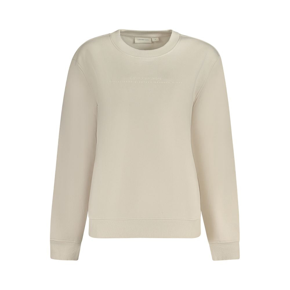 Calvin Klein Beige Cotton Women Sweater -   -  Calvin Klein.