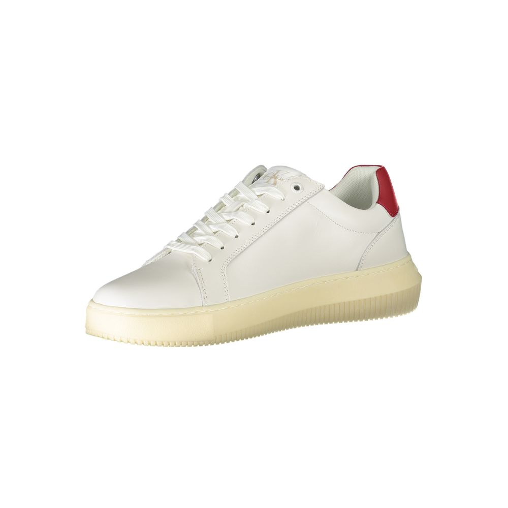 Calvin Klein White Polyester Sneaker -   -  Calvin Klein.