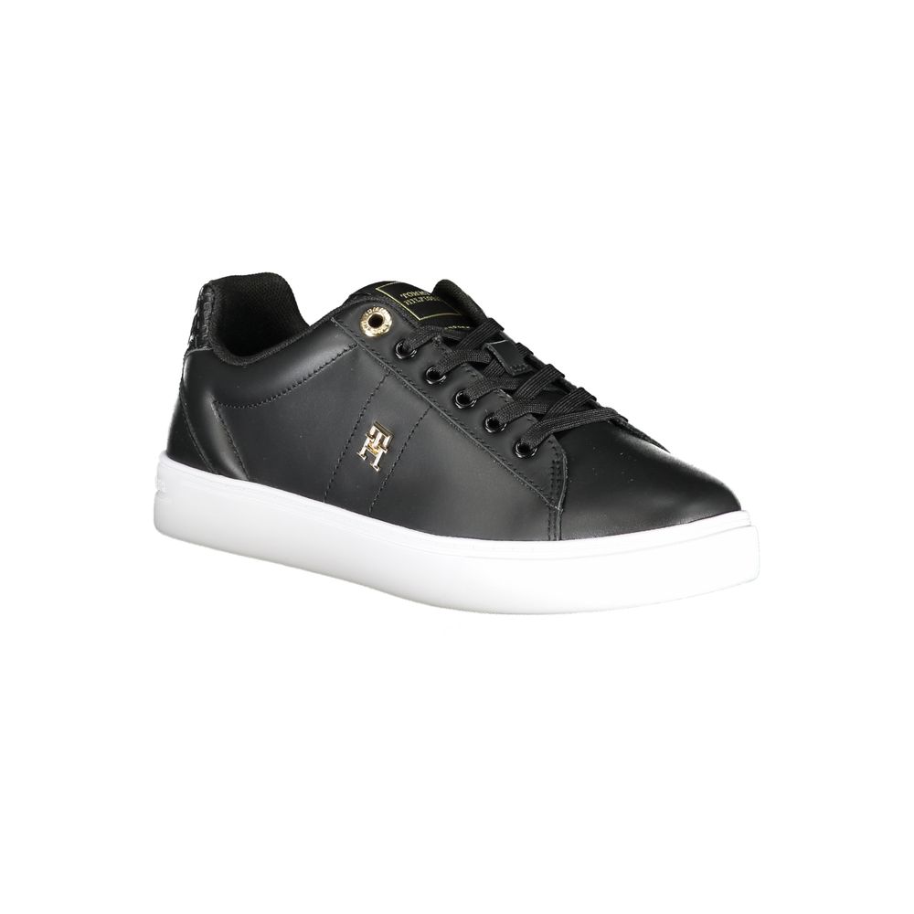 Tommy Hilfiger Black Polyester Sneaker -   -  Tommy Hilfiger.